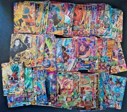 Super DragonBall Heroes 100 Card Assorted Lot ALL SR CP PROMO ULTRA HOLO SET!! - Image 4