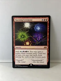Opening Ceremony (118) Unfinity UNF MTG Magic The Gathering - Image 1