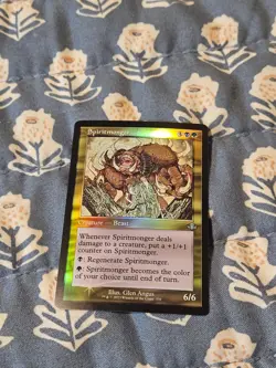 Spiritmonger FOIL (Retro Frame) Dominaria Remastered MTG Magic - Image 2