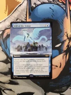 Will of the Temur (Extended Art) [Tarkir: Dragonstorm Commander] - Image 1