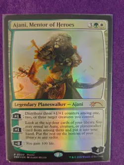 MTG Ajani, Mentor of Heroes (Foil) - Promo (PRM 0009) - NM - Image 1