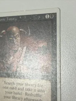 Demonic Tutor (Revised - 3ED) Vintage MTG - Light Play Listing #1 - Image 4