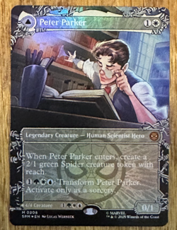 MTG Marvel Spider-Man, Peter Parker / Amazing Spider-Man - Borderless Foil - Image 1