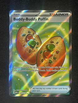 Buddy-Buddy Poffin Ultra Rare | Pokemon TCG | ME01: Mega Evolution 167/132 | NM - Image 1