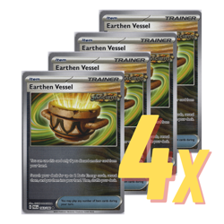 4x Earthen Vessel PLAYSET [Reverse Holo] NM Pokemon TCG FAST SHIPPING - Image 1