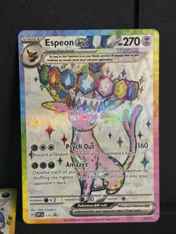 Pokemon Umbreon and Espeon Black Star Promo SVP175 SVP176 Figure Collection NM/M - Image 3