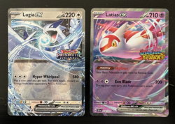 Pokemon TCG - Lugia ex 082/131 + Latias ex 076/191 STAMPED Collection Box Promos - Image 1