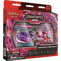 Pokemon Team Rocket's Mewtwo ex League BATTLE DECK DISPLAY CASE Sealed 6 Box - Image 3