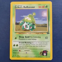 Pokemon Erika's Bulbasaur 39/132 Gym Challenge Regular MP/LP *FREE SHIPPING* - Image 1