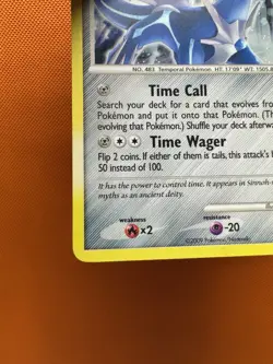 Pokemon Dialga Holo D&P Black Star Promo DP49 NM 1026 - Image 4