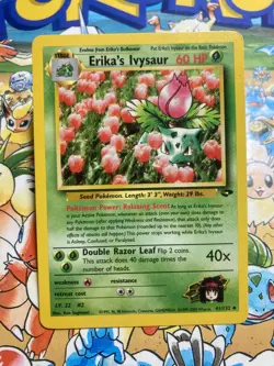 Erika's Ivysaur 41/132 Uncommon Gym Challenge Pokemon TCG - Image 1