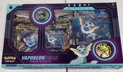 Pokemon TCG Vaporeon VMAX Premium Collection Box New Factory Sealed RARE 820650101618 - Image 1