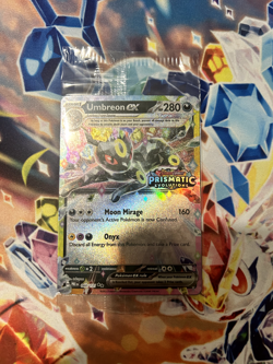 Pokemon TCG - Umbreon ex 060/131 Prismatic Evolutions Stamped Promo Sealed - Image 1