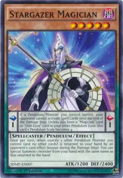 Stargazer Magician - SDMP-EN007 - Common - 1st Edition - Lightly Played - Image 1