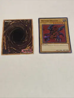 Yu-Gi-Oh Meteor Dragon PRC1-EN001 Super Rare 1st Edition, 2 Available! - Image 4