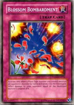 Blossom Bombardment TSHD-EN074 Yu-Gi-Oh! Heavy Play Unlimited - Image 1