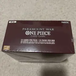 One Piece TCG Paramount War Booster Box (OP-02) Factory Sealed English - Image 2