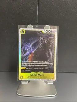 Gecko Moria - OP14-104 SR Foil - THE AZURE SEA'S SEVEN One Piece TCG - ENGLISH - Image 1