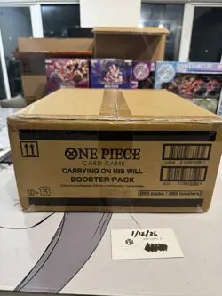 ONE PIECE TCG OP-13 CARRYING ON HIS WILL BOOSTER BOX ENGLISH SEALED CASE - Image 2