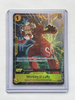 Monkey D Luffy ST29-012 Parallel Starter Deck Promo One Piece Card English - Image 1
