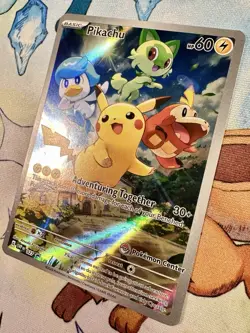 Pikachu - 027 (Pokemon Center Exclusive) Sv: Scarlet & Violet Promo Cards Holo - Image 4