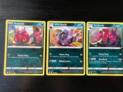 Scolipede 107/198 Chilling Reign - Pokemon Evolution 3 Card Set - Poison Bug - Image 1