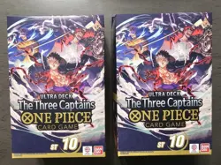 2x One Piece Card Game The Three Captains Ultra Deck ST-10 TCG English New NIB 810059783508 - Image 1