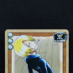 Sanji One piece Japanese TV Anime Card Game Bandai 2002 JF-05 Very Rare F/S - Image 3