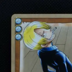Sanji One piece Japanese TV Anime Card Game Bandai 2002 JF-05 Very Rare F/S - Image 5
