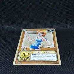 Nami One piece Japanese TV Anime Card Game Bandai 2002 JF-03 Very Rare F/S - Image 3