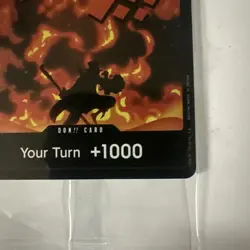 One Piece OP-PR DON!! Card (Sabo) (Devil Fruits Collection Vol. 2) Sealed!!! - Image 5