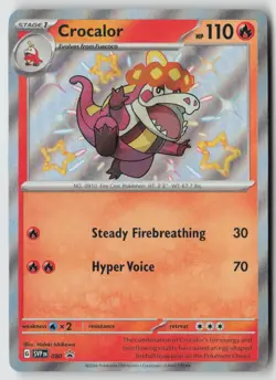 Crocalor - 080 - SV: Scarlet & Violet Promo Cards Holofoil- PTCG - Image 1