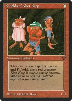 Magic The Gathering MTG KOBOLDS OF KHER KEEP Legends NM Near Mint - Image 1