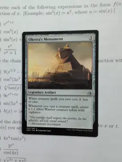 MTG Oketra’s Monument - Amonkhet - Non Foil - Near Mint - Image 1