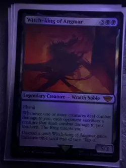 Witch-king of Angmar Universes Beyond: the Lord of the Rings Foil - Image 2