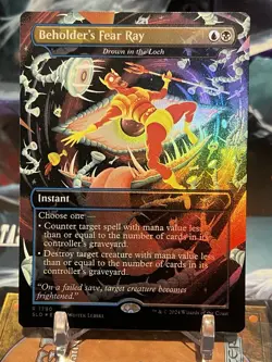 MTG Beholder's Fear Ray - Drown in the Loch [Secret Lair] ✨FOIL✨ - Image 1