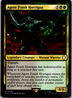 Agent Frank Horrigan Universes Beyond: Fallout Regular - Image 1