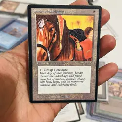 MTG Jandor's Saddlebags Arabian Nights Magic the Gathering MP - Image 1