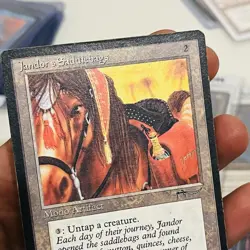 MTG Jandor's Saddlebags Arabian Nights Magic the Gathering MP - Image 2