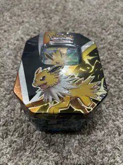 Pokemon TCG: Eevee Evolutions Tin - Jolteon V New Factory Sealed - Image 2