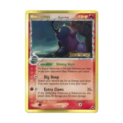 Pokemon Dragon Frontiers Heracross (Delta Species) (HR) #3 (Reverse Holo) Fair - Image 1