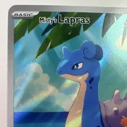 Pokemon SV10: Destined Rivals Misty's Lapras 194/182 Illustration Rare - Image 2