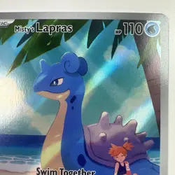 Pokemon SV10: Destined Rivals Misty's Lapras 194/182 Illustration Rare - Image 3
