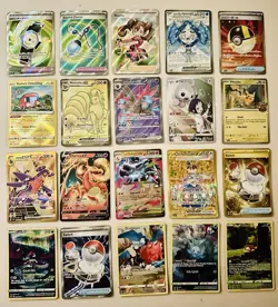 Pokemon Lot of 20 Full Art Ultra Rare & EX’s: Charizard, Pikachu, Hydreigon etc - Image 1