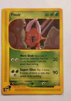 Pinsir - Aquapolis 101/147 2002 Pokemon TCG - WOTC - Image 1