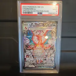 Pokemon Obsidian Flames Charizard EX Special Illustration Sir #223/197 PSA 9 - Image 1