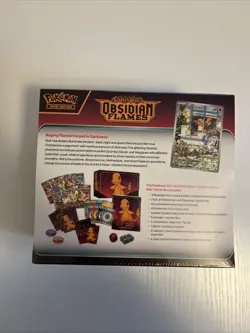TCG Pokemon Obsidian Flames Elite Trainer Box Factory Sealed - Image 3