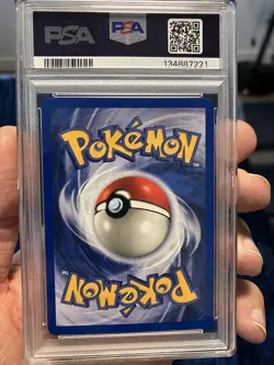 2000 POKEMON NEO GENESIS TYPHLOSION #18 HOLO 1ST EDITION PSA 9 Swirl - Image 3