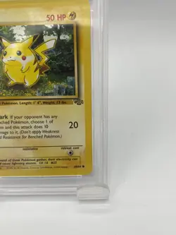 1999 Pokemon Jungle 1st Edition #60 Pikachu PSA 10 GEM MINT - Image 4