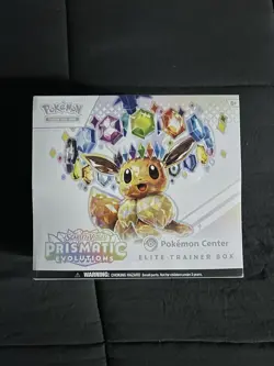 Brand New Sealed Pokemon Center Prismatic Evolutions ETB - $350.00 - Image 1